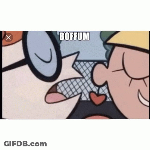 Cartoon Character Saying Boffum GIF