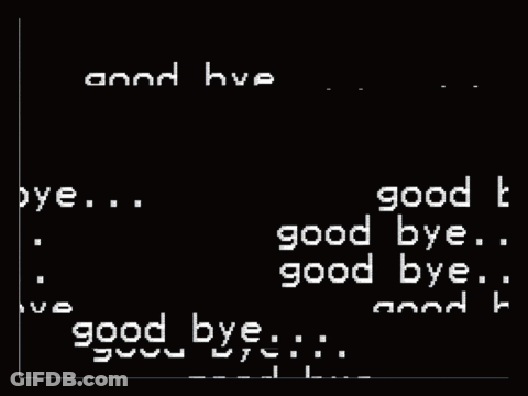 Cartoon Character Saying Bye Bye GIF