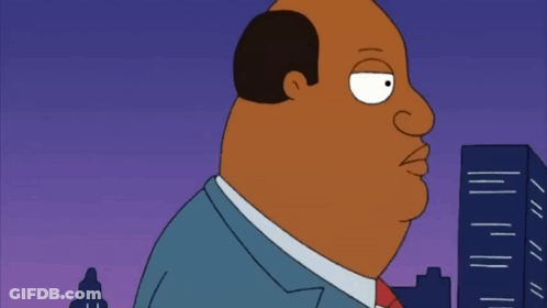 Cartoon Character Saying Bye Ollie There He Goes In Front Of Palm Trees GIF