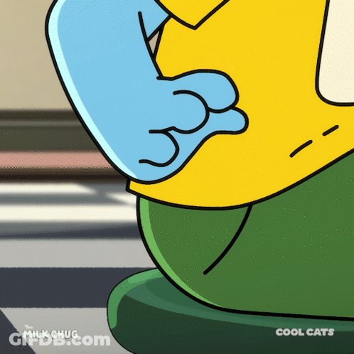 Cartoon Character Saying Cool Cats GIF