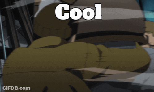 Cartoon Character Saying Cool GIF