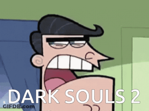 Cartoon Character Saying Dark Souls 2 GIF