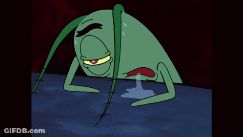 Cartoon Character Saying Dear Neptune Above Laying On Ground GIF