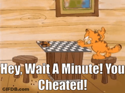 Cartoon Character Saying Delete That Now GIF