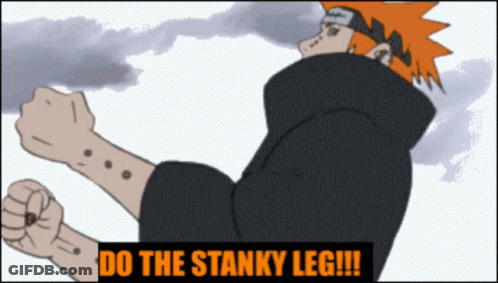 Cartoon Character Saying Do The Stanky Leg GIF