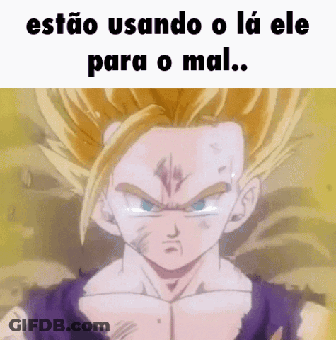 Cartoon Character Saying Estão Usando O Lá Ele Para O Mal GIF