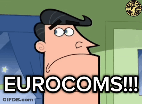 Cartoon Character Saying Eurocoms GIF