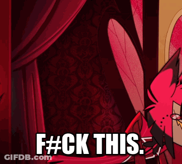 Cartoon Character Saying F Ck This GIF