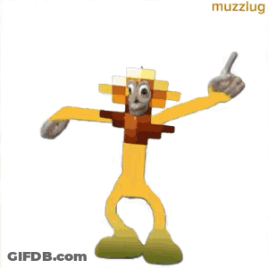 Cartoon Character Saying Golden Dandelion GIF