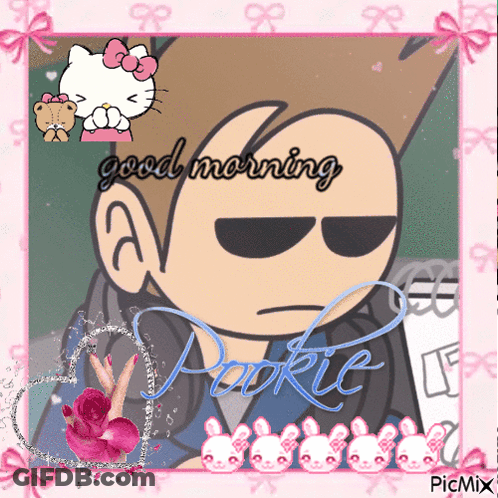 Cartoon Character Saying Good Morning GIF