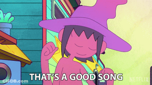 Cartoon Character Saying Good Song Netflix GIF