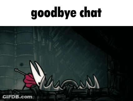 Cartoon Character Saying Goodbye Chat GIF