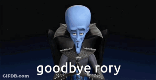 Cartoon Character Saying Goodbye Rory GIF