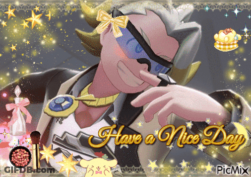 Cartoon Character Saying Have A Nice Day GIF