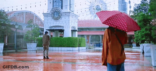 Cartoon Character Saying Here It Comes To Crowd GIF