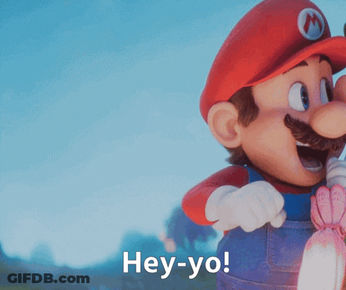 Cartoon Character Saying Hey-Yo GIF