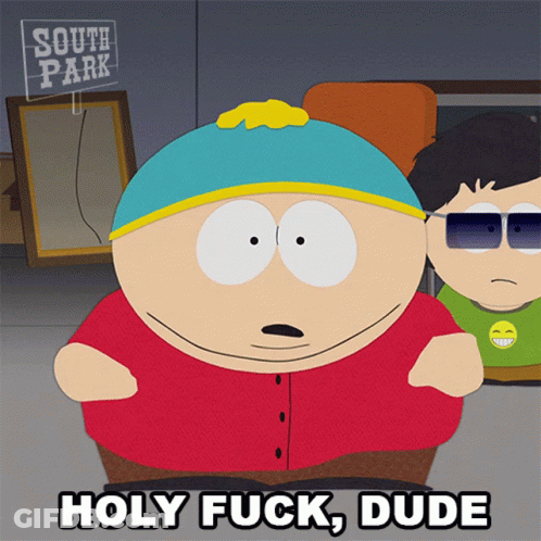 Cartoon Character Saying Holy Fuck GIF