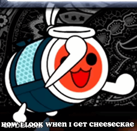 Cartoon Character Saying How I Look When I Get Cheesecake GIF