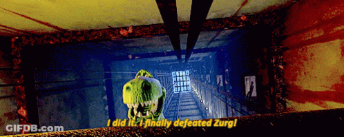 Cartoon Character Saying I Did It Defeated Zurg GIF