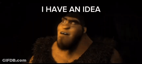 Cartoon Character Saying I Have An Idea GIF