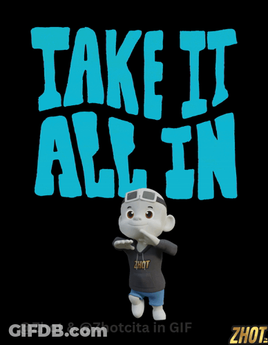 Cartoon Character Saying I Hope My Body Can Take It GIF