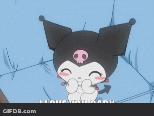 Cartoon Character Saying I Love You Gaby GIF