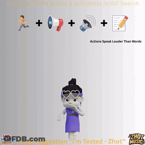 Cartoon Character Saying I'm Tested GIF