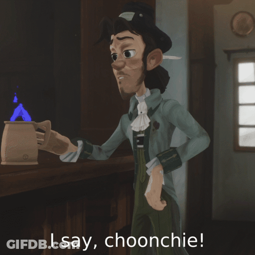 Cartoon Character Saying I Say Choonchie GIF