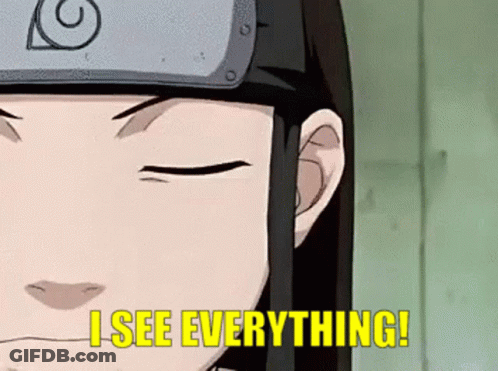 Cartoon Character Saying I See Everything GIF
