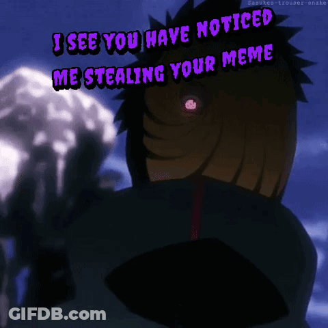 Cartoon Character Saying I See You Notice Meme GIF