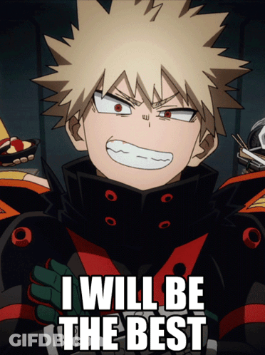 Cartoon Character Saying I Will Be The Best GIF
