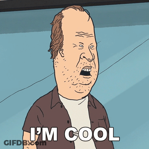 Cartoon Character Saying Im Cool GIF