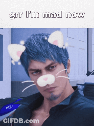 Cartoon Character Saying Im Mad At You GIF