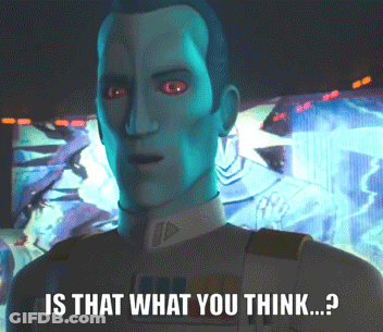 Cartoon Character Saying Is That What You Think GIF