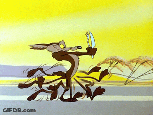 Cartoon Character Saying It's A Trap In Starry Sky GIF