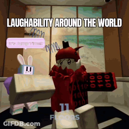 Cartoon Character Saying Laughability Around The World GIF