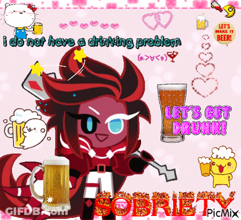 Cartoon Character Saying Lets Get Drunk GIF
