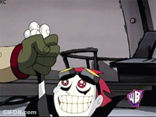 Cartoon Character Saying MFW When Among Us Nuggets With Sussy Sauce GIF