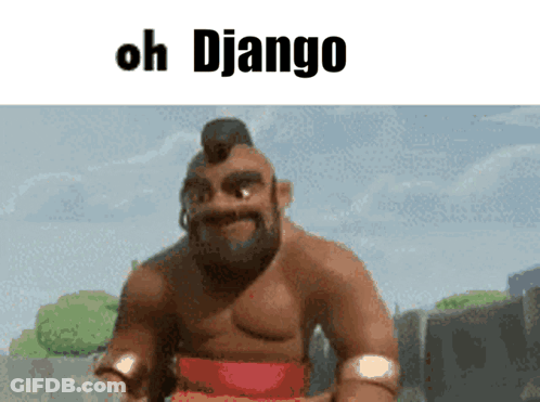 Cartoon Character Saying Oh Django GIF