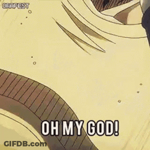 Cartoon Character Saying Oh My God GIF