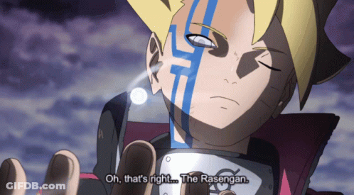 Cartoon Character Saying Oh That's Right The Rasengan GIF