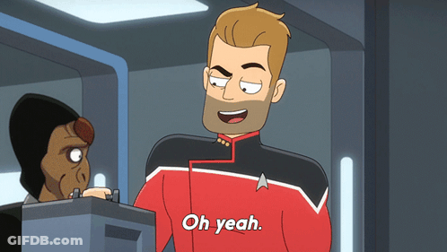 Cartoon Character Saying Oh Yeah GIF