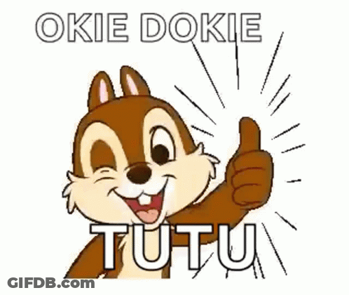 Cartoon Character Saying Okie Dokie Wearing Glasses GIF