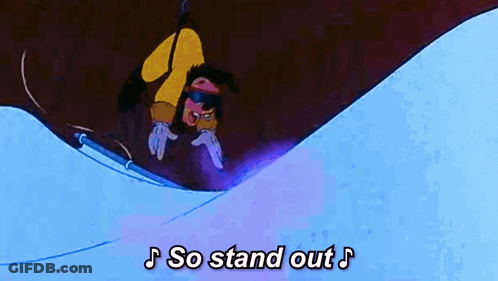 Cartoon Character Saying So Stand Out Holding Rope GIF