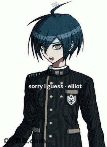 Cartoon Character Saying Sorry I Guess Elliot GIF