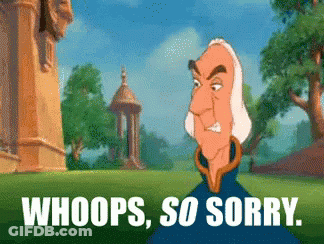Cartoon Character Saying Sorry GIF