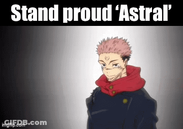 Cartoon Character Saying Stand Proud Astral GIF