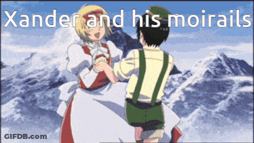 Cartoon Character Saying Strong Xandir GIF