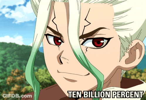 Cartoon Character Saying Ten Billion Percent GIF