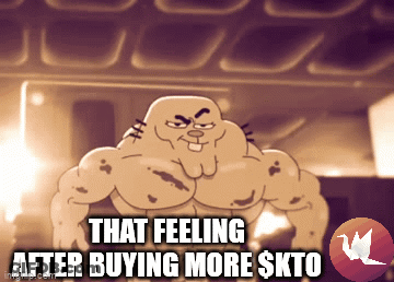 Cartoon Character Saying That Feeling After Buying More Skto GIF